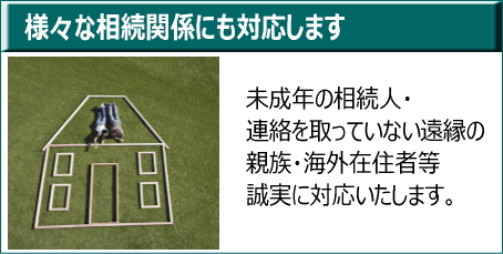 不動産の名義変更(相続登記）承ります